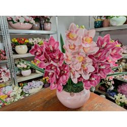 3 szálas csónakorchidea dekoráció