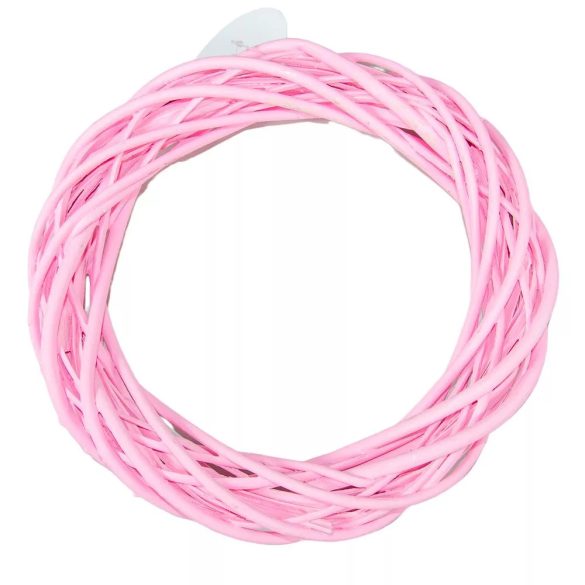 Vessző alap rózsaszín D 30cm